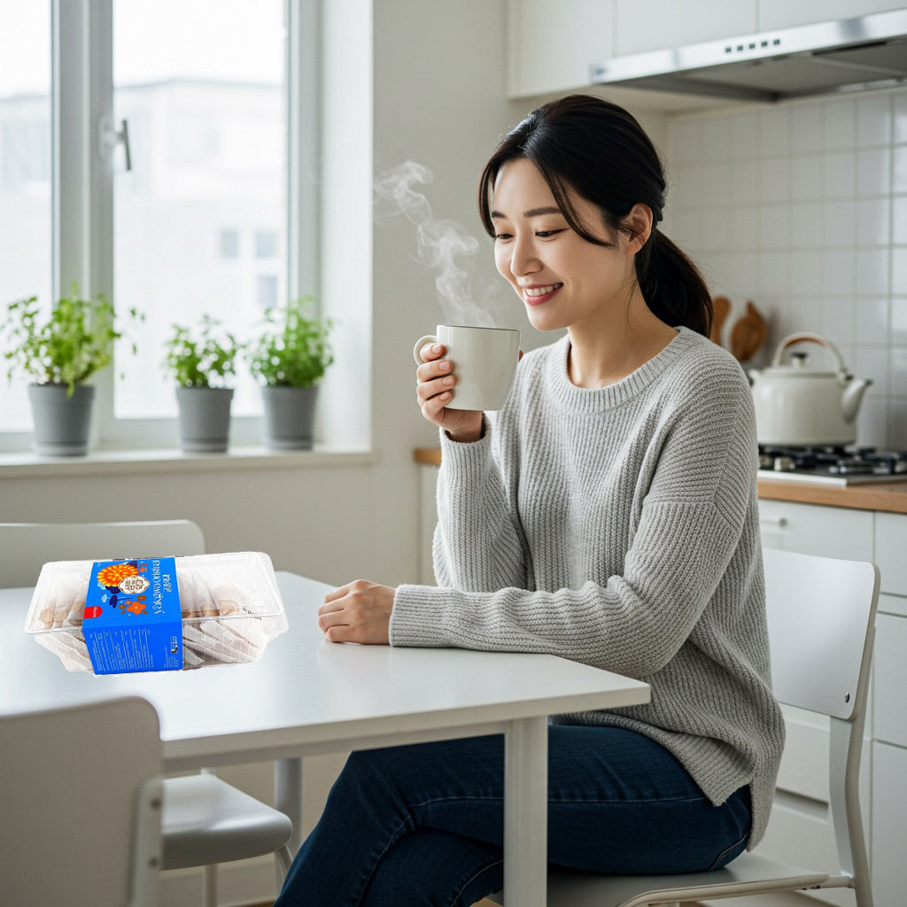 Korean Premium Snacks Individual Sweet Rice Yak Gwa Honey Cookies 10 PCS 300g 약과