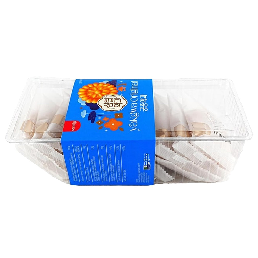 Korean Premium Snacks Individual Sweet Rice Yak Gwa Honey Cookies 10 PCS 300g 약과