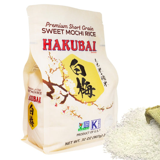 Premium Short Grain Sweet Mochi Rice Sweet Rice Glutinous Rice Sticky Rice 2lb